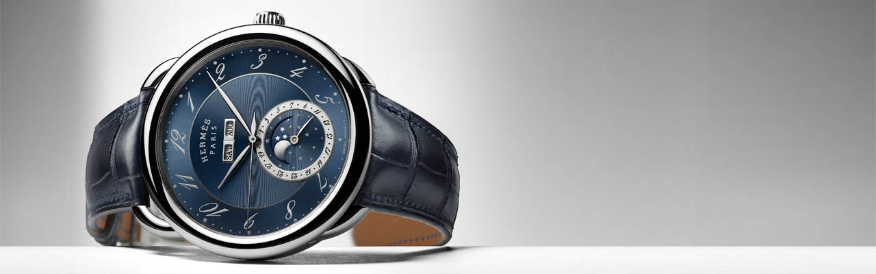 愛馬仕Arceau Grande lune大月相腕錶