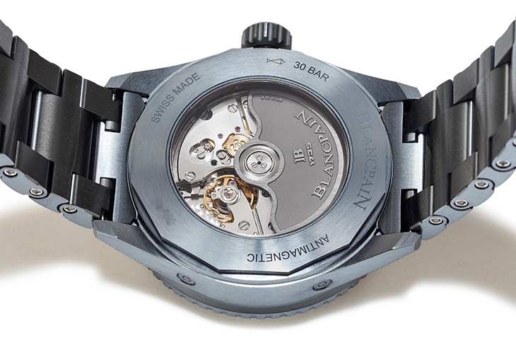 寶珀BLANCPAIN五十噚深潛器全日曆月相腕錶