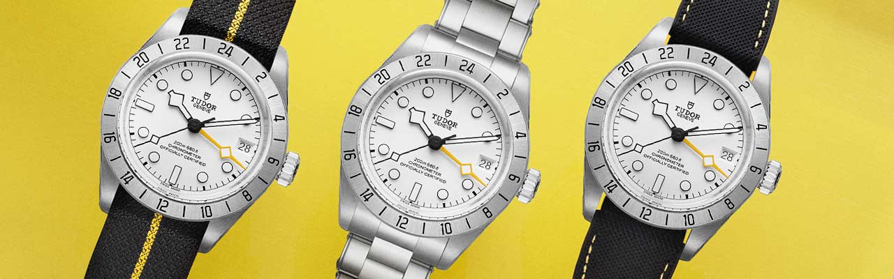 帝舵Black Bay Pro兩地時間腕錶