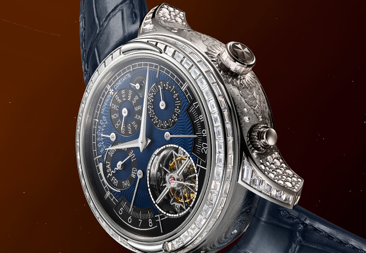 VACHERON CONSTANTIN江詩丹頓Les Cabinotiers閣樓工匠超卓複雜功能高級珠寶腕錶Moon Dust