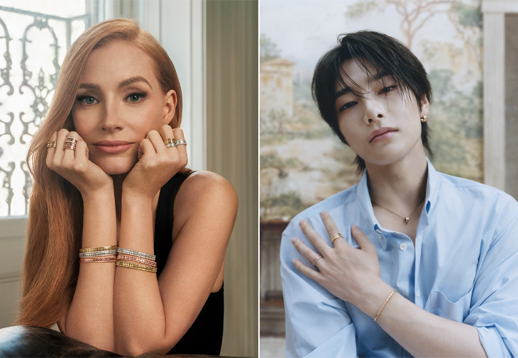 DAMIANI戴美安妮 奧斯卡影后潔西卡雀絲坦 韓國超人氣男子團體STRAY KIDS成員I.N 高雄正泰鐘錶五福店