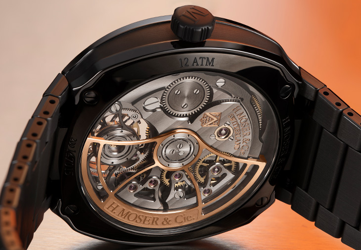 亨利慕時 H. Moser & Cie.疾速者系列Streamliner陀飛輪陶瓷概念腕錶