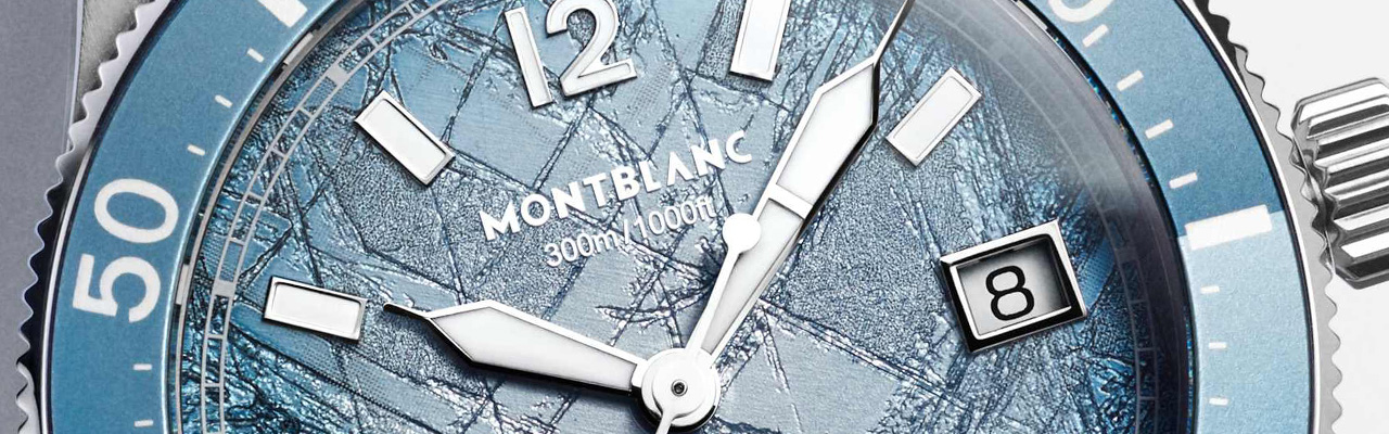 MONTBLANC萬寶龍Iced Sea系列日期顯示自動零氧腕錶