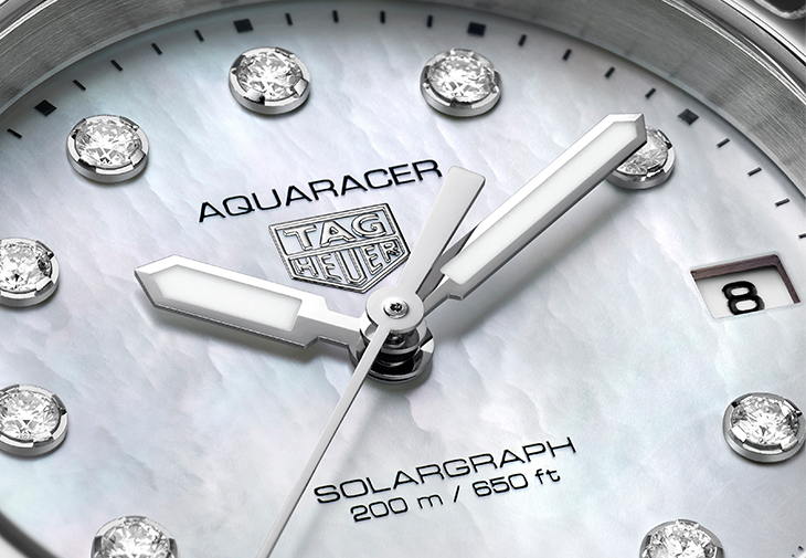 泰格豪雅TAG Heuer Aquaracer Professional 200 Solargraph 34毫米太陽能腕錶