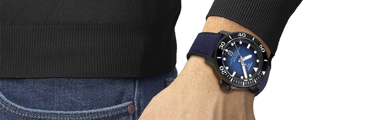 天梭Seastar 2000 Powermatic 80專業版腕錶