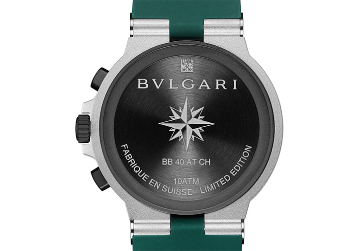 BVLGARI寶格麗Aluminium Smeraldo計時腕錶