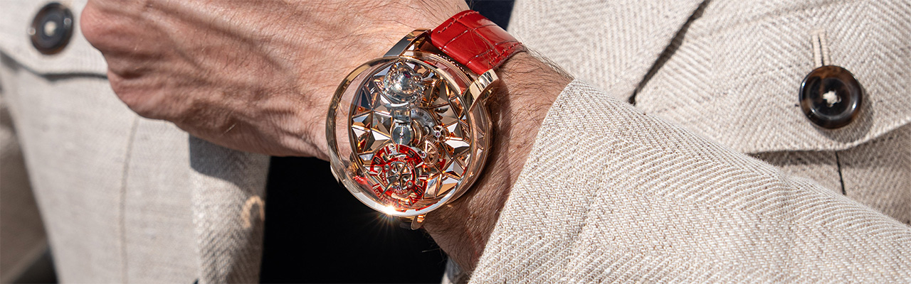 JACOB & CO. Astronomia Revolution Four-Axis Tourbillon "Fourth Dimension"