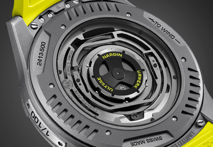 ULYSSE NARDIN雅典錶URWERK UR-FREAK奇想星輪腕錶