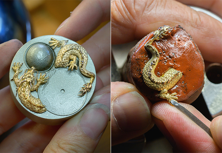 ARNOLD & SON Luna Magna皓月紅金《龍年》腕錶