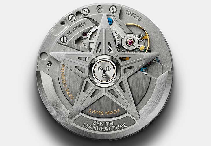 真力時ZENITH El Primero 3620自動上鍊機芯