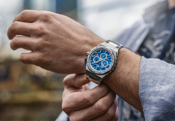 BOMBERG炸彈錶Apex Pulse Cb脈衝藍計時碼錶