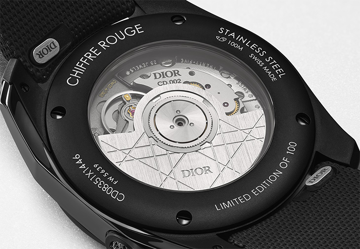 迪奧DIOR Chiffre Rouge Black Ultramatte 38mm