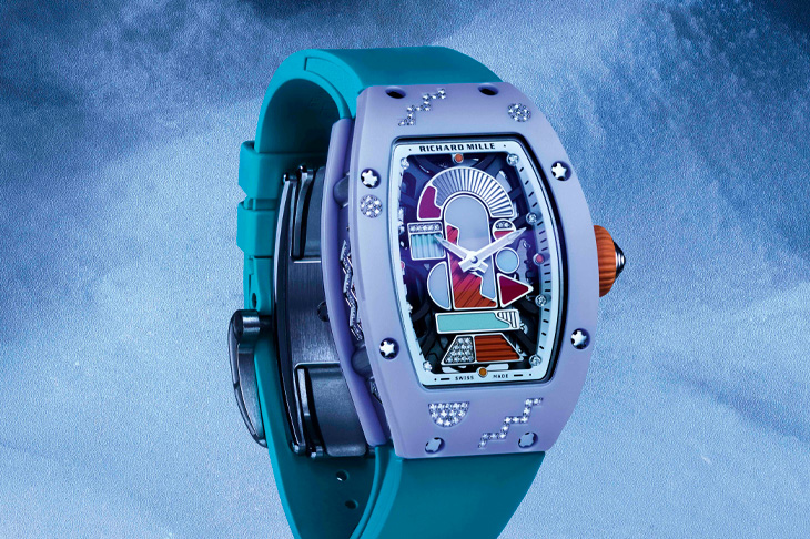 華彩終章 ／RICHARD MILLE RM 07-01彩色陶瓷腕錶2026年新作