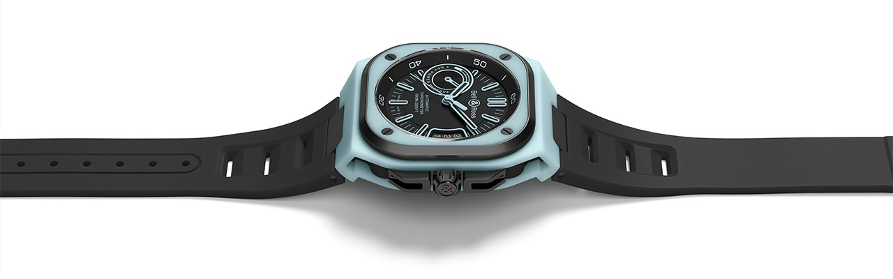 Bell & Ross柏萊士BR-X5 Blue Lum腕錶