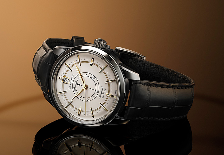 浪琴表LONGINES Conquest Heritage中央動力儲存指示腕錶