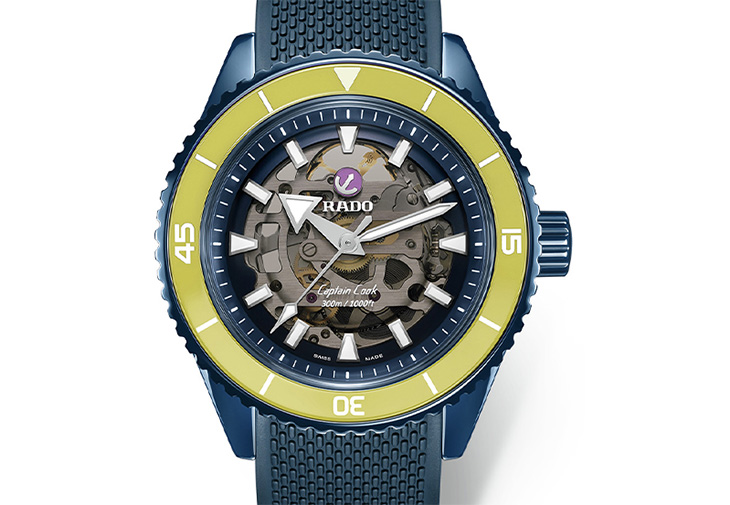 雷達錶RADO庫克船長鏤空腕錶