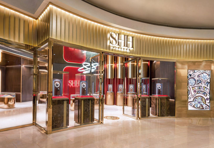 SHH台北101頂級鐘錶概念店