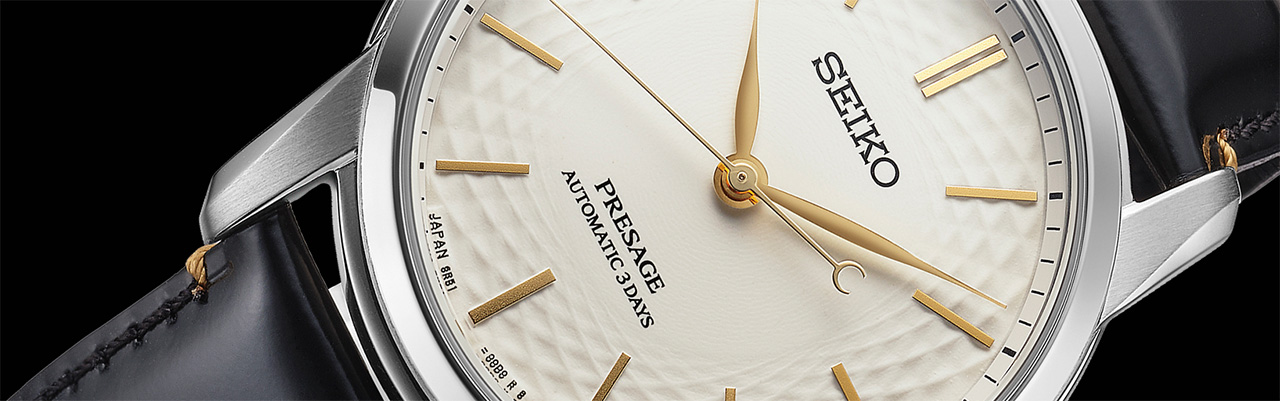 SEIKO精工Presage無釉有田燒腕錶