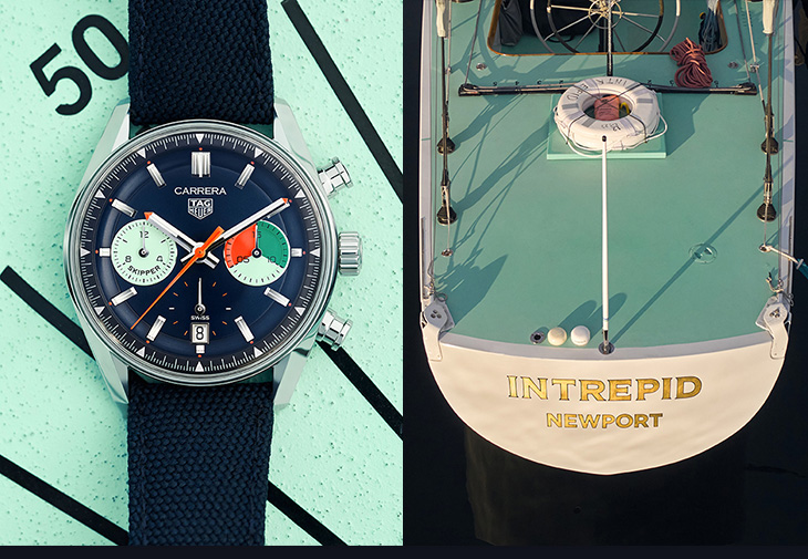 泰格豪雅TAG HEUER Carrera Skipper帆船計時腕錶