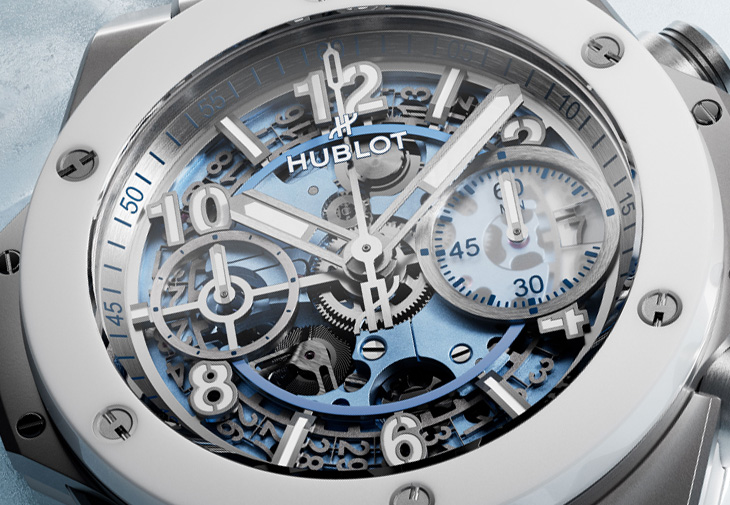 HUBLOT宇舶Big Bang Unico Winter冬季鈦金陶瓷計時碼錶