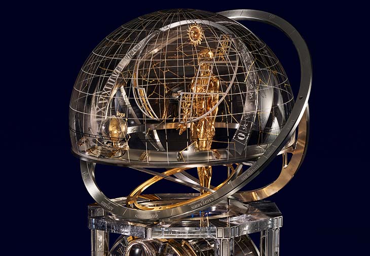 VACHERON CONSTANTIN La Quête du Temps江詩丹頓機械人偶座鐘