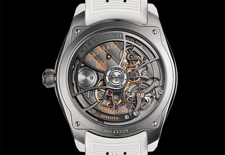 亨利慕時H. MOSER & CIE.開拓者大三針太陽蛋腕錶