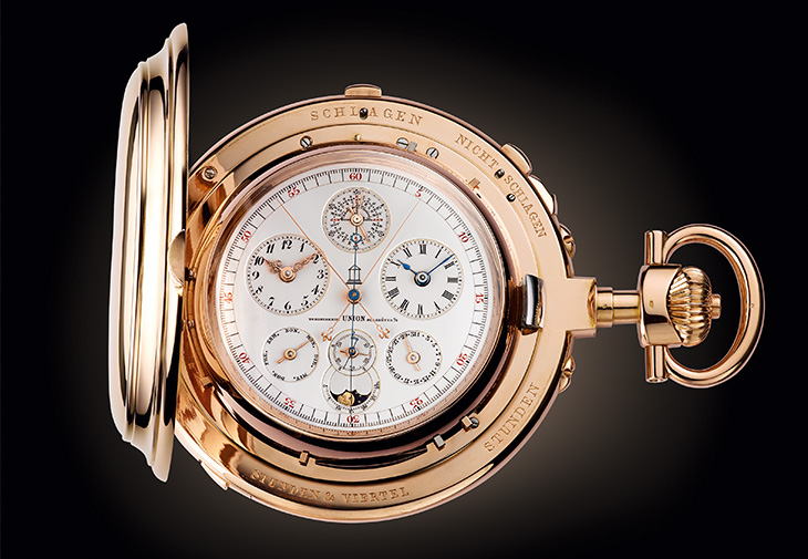 愛彼AUDEMARS PIGUET Universelle懷錶