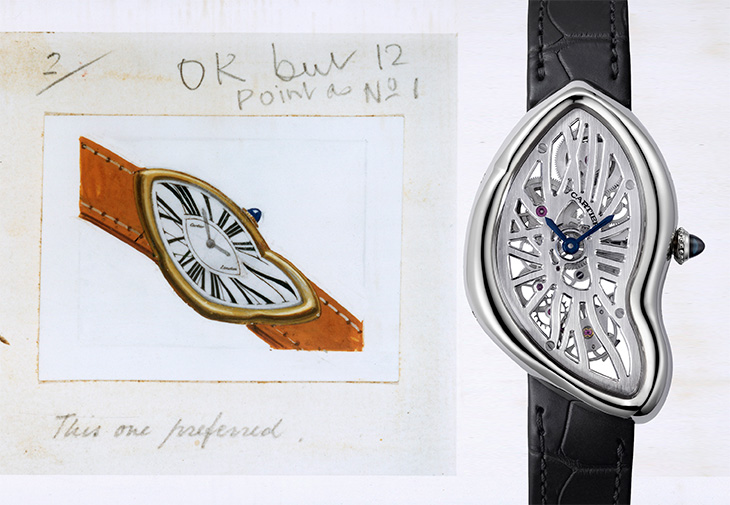 CARTIER 卡地亞 Santos Tank Baignoire 造型