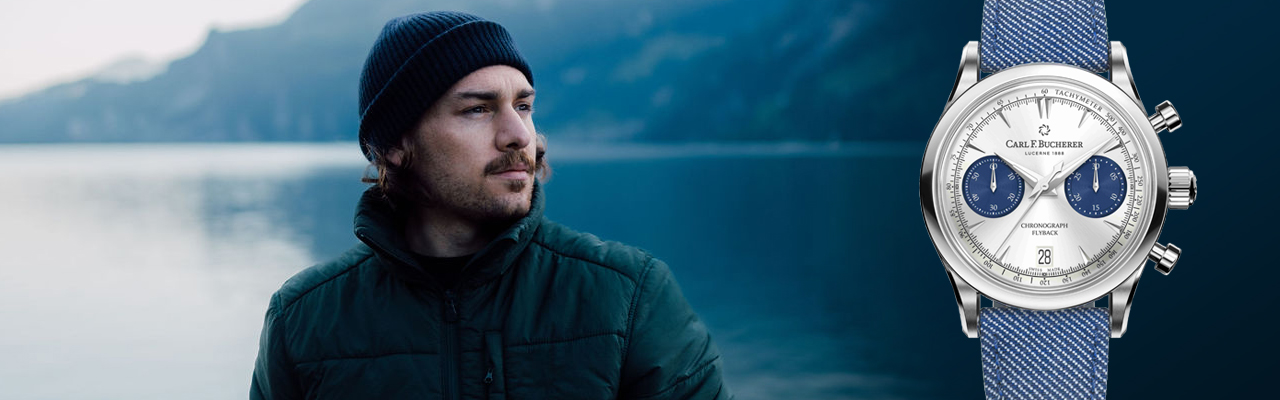 寶齊萊 CARL F. BUCHERER 馬利龍 飛返計時碼錶