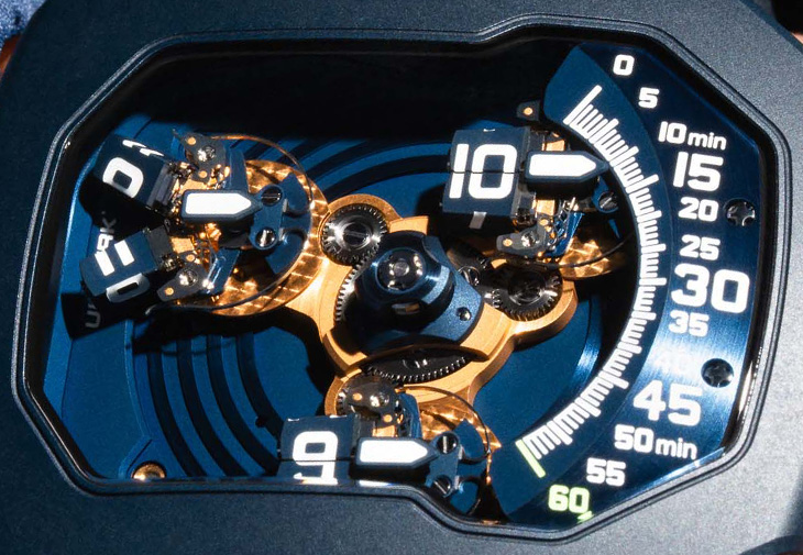 URWERK UR-120 Blue Planet