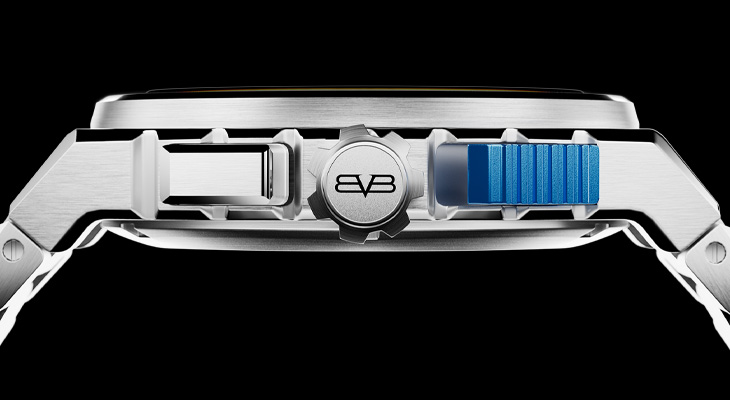 BOMBERG炸彈錶Apex Pulse Cb脈衝藍計時碼錶