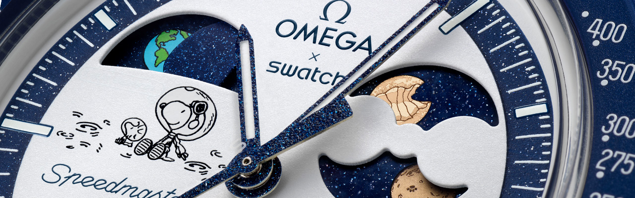 Swatch× OMEGA Moonshine™ Gold腕錶