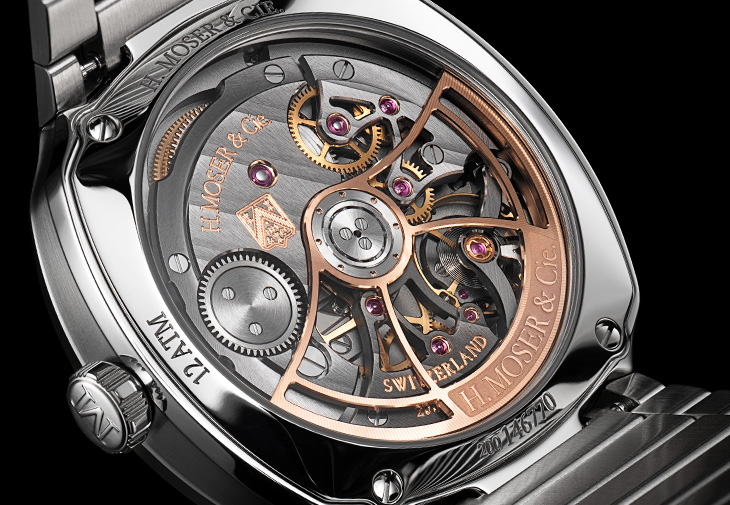 H. MOSER & CIE.亨利慕時Streamliner疾速者Perpetual Moon Concept恆動月相隕石概念腕錶