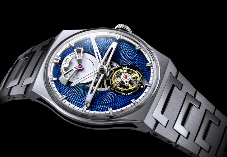 CZAPEK Antarctique Tourbillon Titanium Cosmic Blue