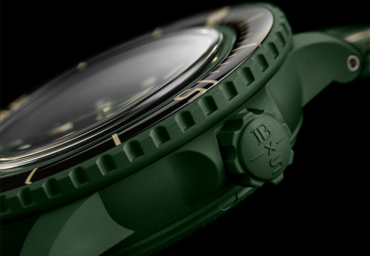 BLANCPAIN X SWATCH Bioceramic Scuba Fifty Fathoms系列Green Abyss腕錶