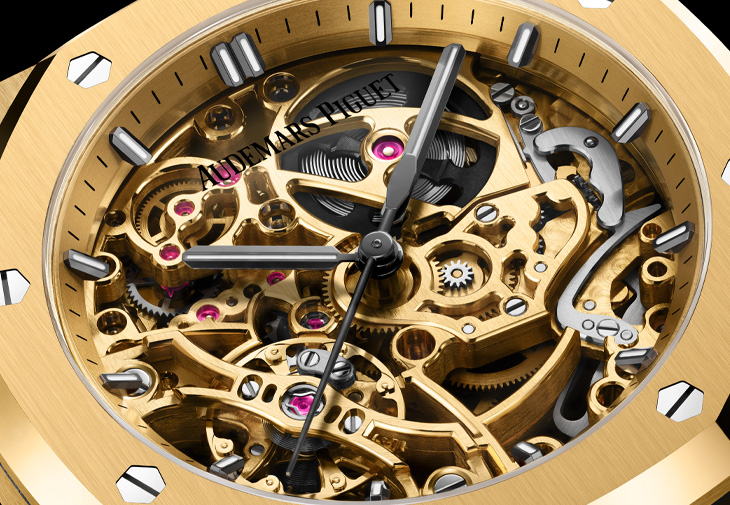 AUDEMARS PIGUET愛彼Royal Oak皇家橡樹系列鏤空腕錶