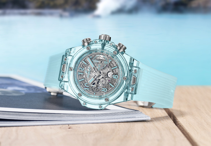宇舶錶HUBLOT Big Bang Unico湖水藍寶石限量錶