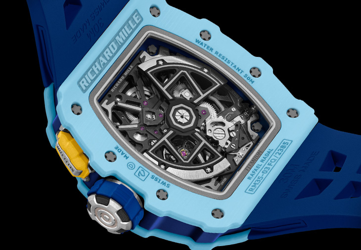 RICHARD MILLE RM35-03 Rafael Nadal自動上鍊腕錶