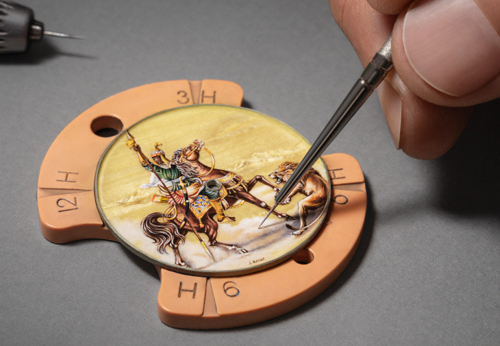 江詩丹頓Les Cabinotiers閣樓工匠三問報時腕錶Homage To Epic Warriors