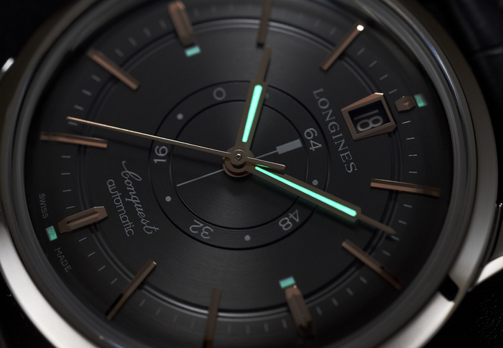 LONGINES浪琴 Conquest Heritage中央動力儲存指示腕錶