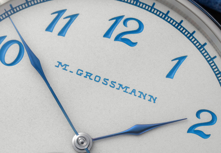 MORITZ GROSSMANN HAMATIC Silver-Plated by Friction週年限量版腕錶