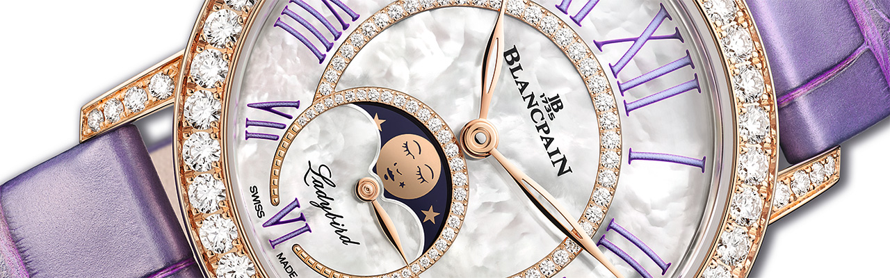 BLANCPAIN寶珀Ladybird Colors系列月相腕錶