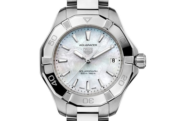 泰格豪雅TAG Heuer Aquaracer Professional 200 Solargraph 34毫米太陽能腕錶