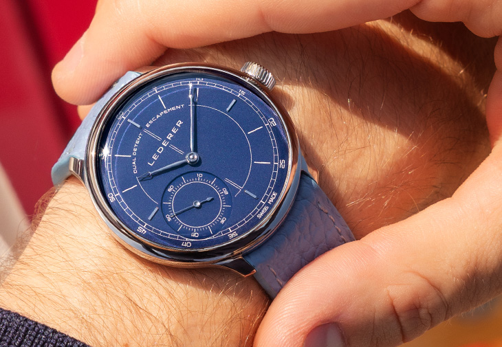 LEDERER CIC 39mm Longitude腕錶