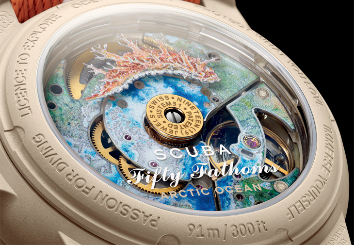 SWATCH Bioceramic Scuba Fifty Fathoms腕錶