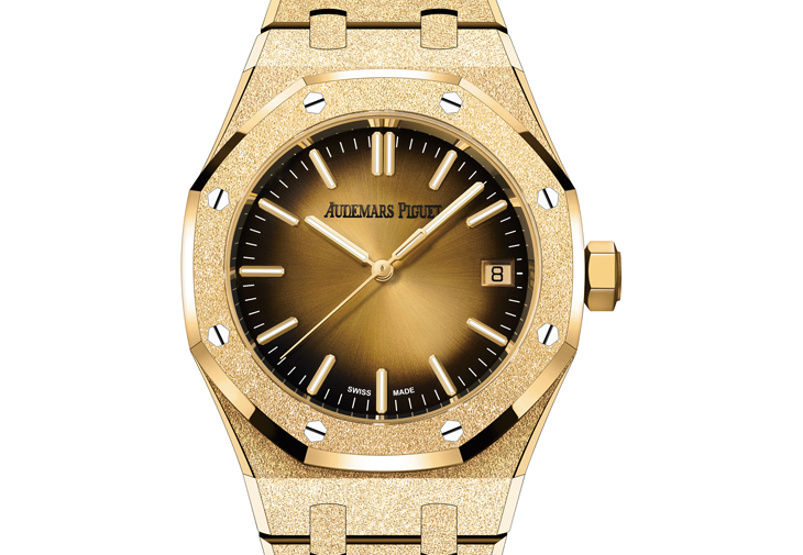 皇家橡樹霜金自動上鍊腕錶