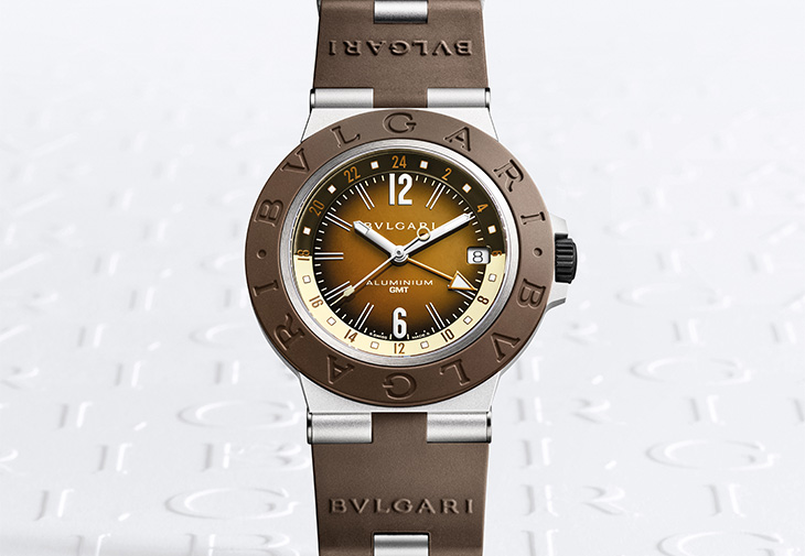 BVLGARI寶格麗Bvlgari Aluminium Gmt X Fender®限量版腕錶
