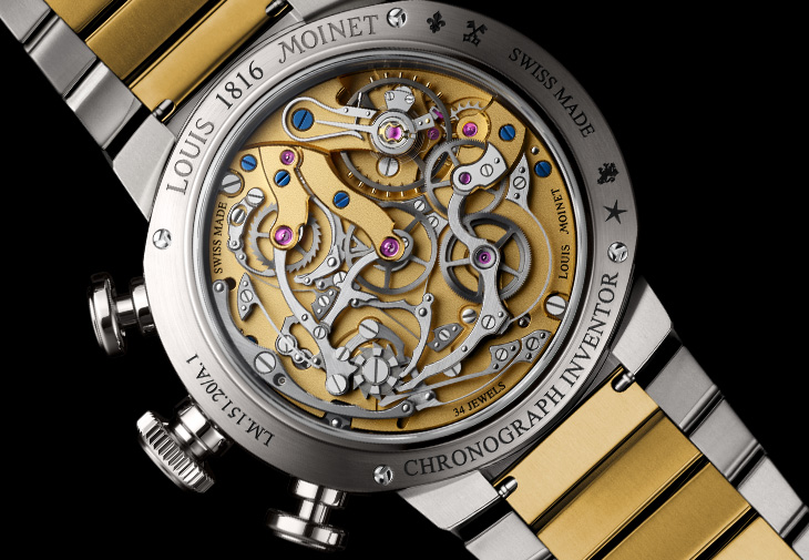 LOUIS MOINET 1816 Chronograph香檳金紀念版