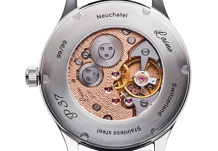 LAINE P37 Salmon Spider手上鍊腕錶