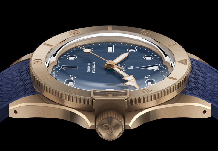 YEMA野馬錶Superman Bronze CMM.10 限量版潛水腕錶